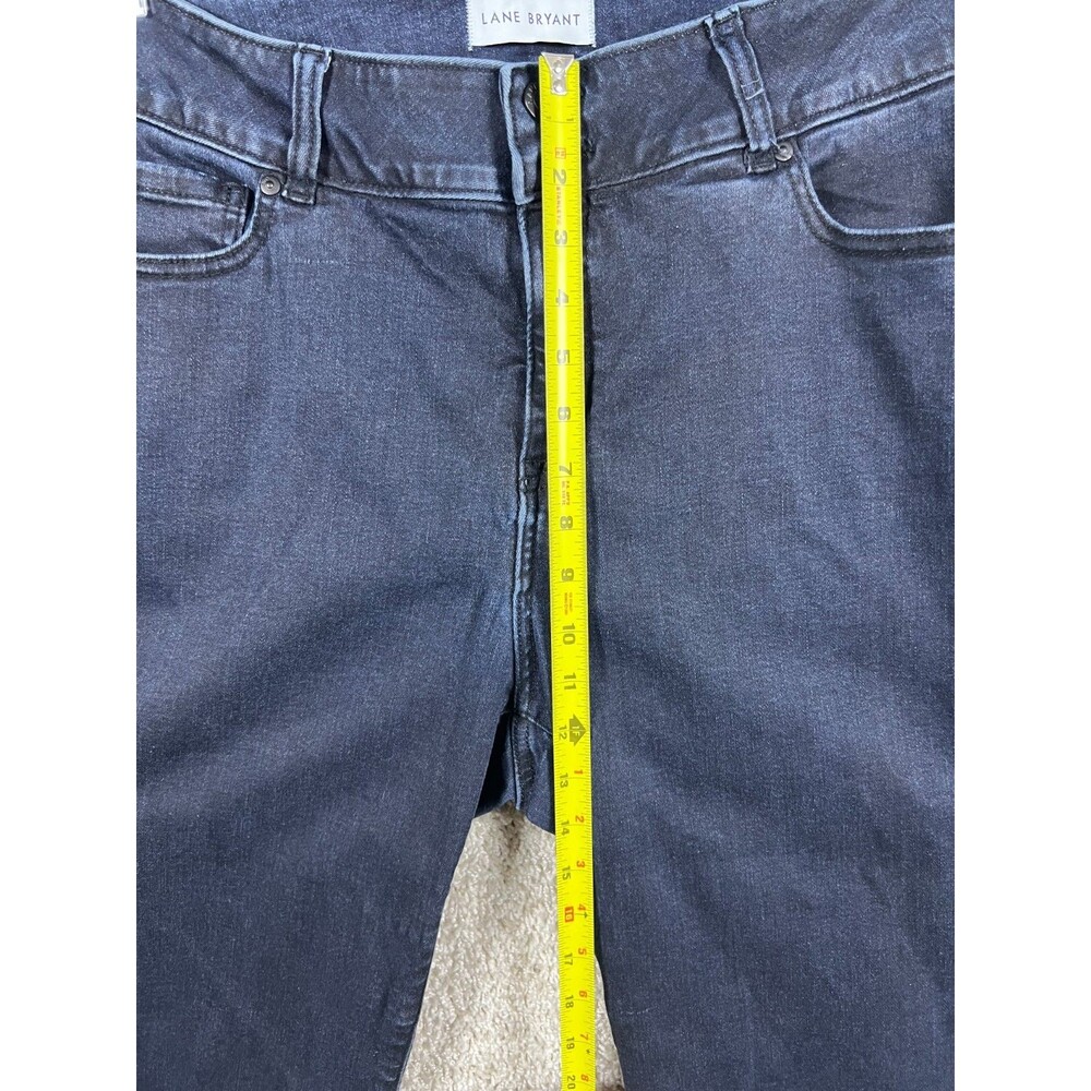 Lane Bryant Jeans Women's 18 Skinny Blue High-Rise Denim Pants - Picture 3 of 9